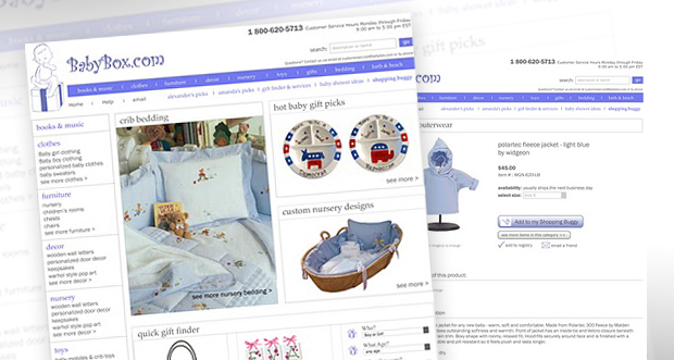 BabyBox Custom Website Design